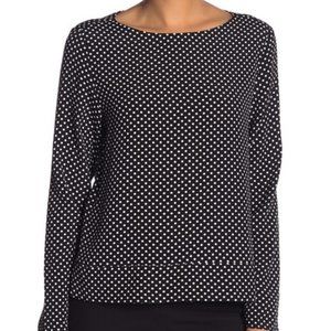 Philosophy Polka Dot Blouse Sz S